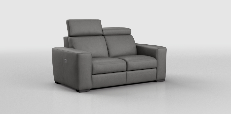 Migliara - 2 seater sofa with 2 electric recliners